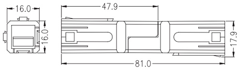 Combination of Power connector PA75-2