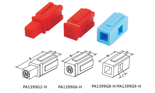 Combinación de conector de alimentación PA45-1