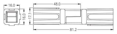 Combination of Power connector PA75-1