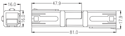 Combination of Power connector PA75-2