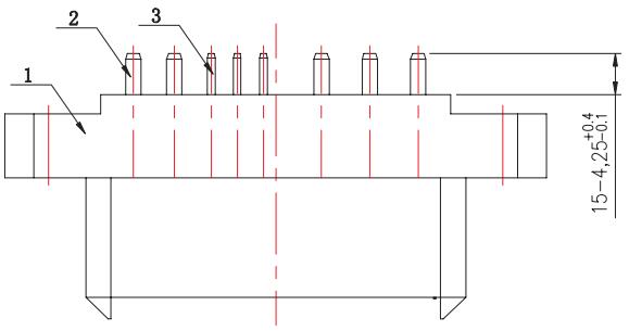 DJL07-19TJBW Hình dạng và kích thước phích cắm b