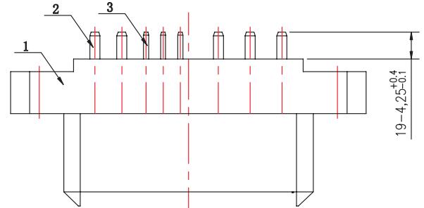 Hình dạng và kích thước ổ cắm DJLO7-19ZKB b