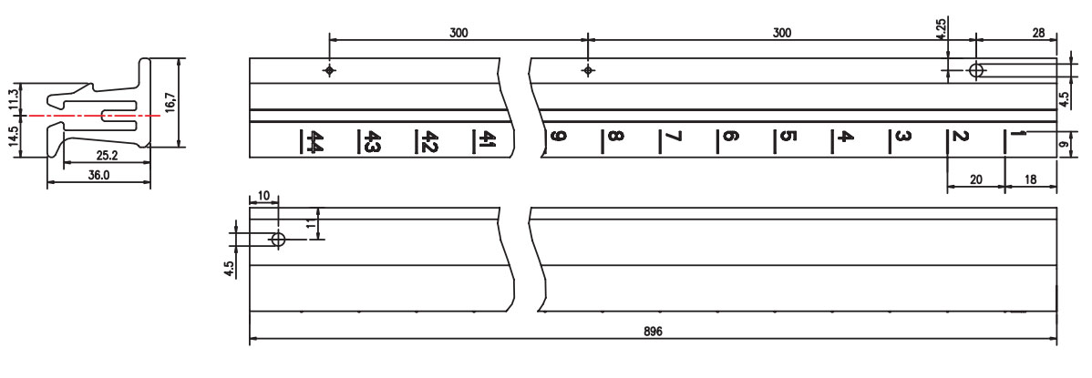 Module Power Connector DC50&DC150-9