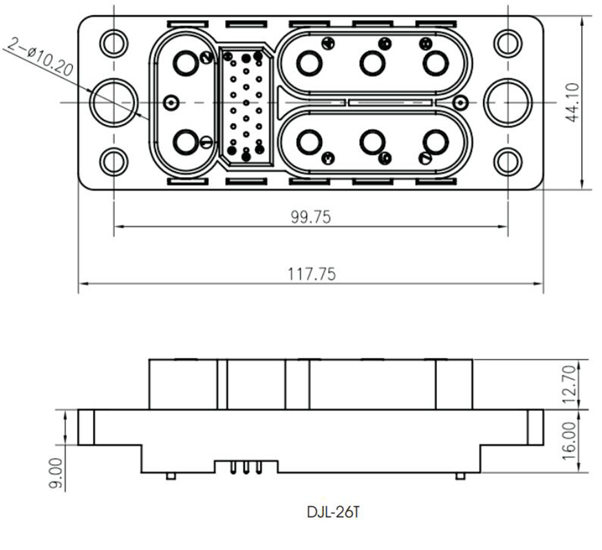 Konektor Daya Modul DJL26 b