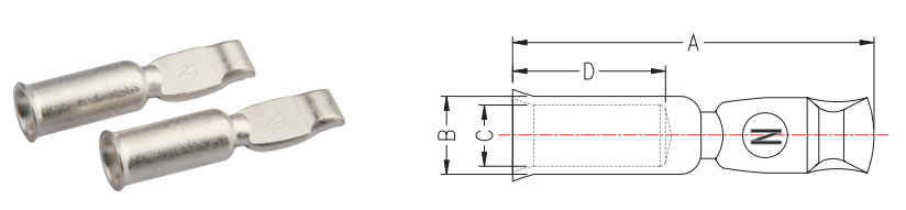 Multipole Power Connectors SA120-5