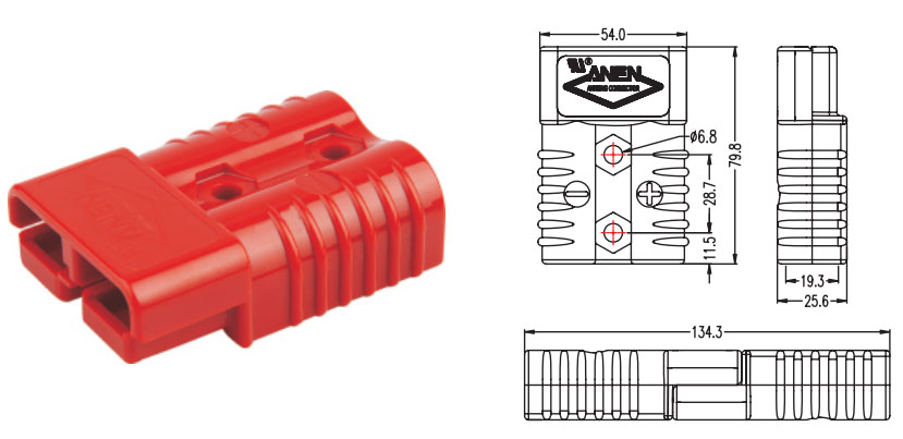 اتصالات برق چند قطبی SA175&SA3175&SAE175-6