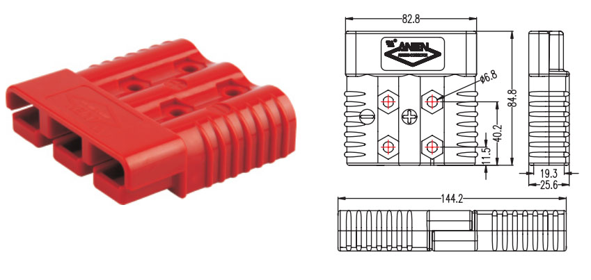 Multipole Power Connectors SA175 & SA3175 & SAE175-8