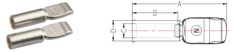 Multipole Power Connectors SA350-5