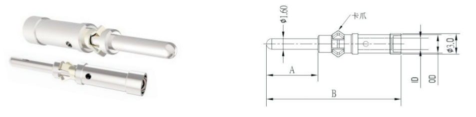 मल्टीपोल पावर कनेक्टर SAS75&SAS75X-6