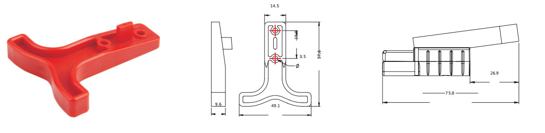 Conectores de alimentación multipolares SAS75 y SAS75X-8