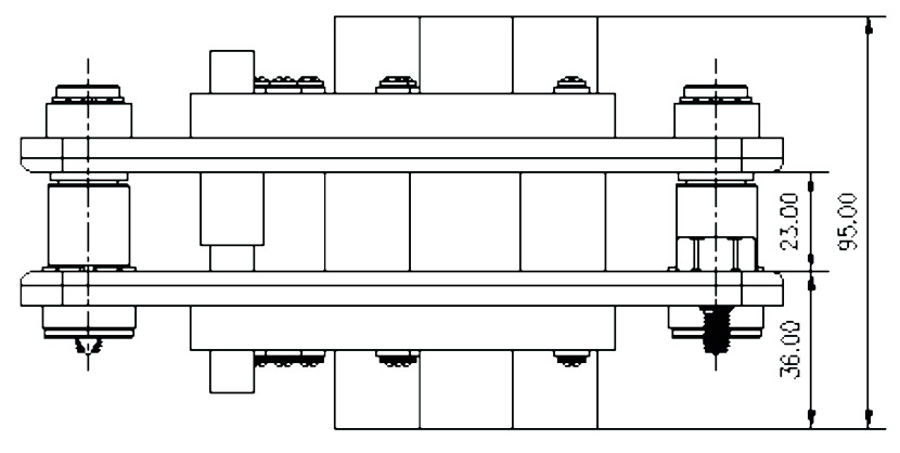 Contorno y tamaño del orificio de montaje (2)